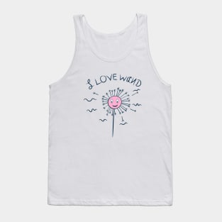 i love wind Tank Top